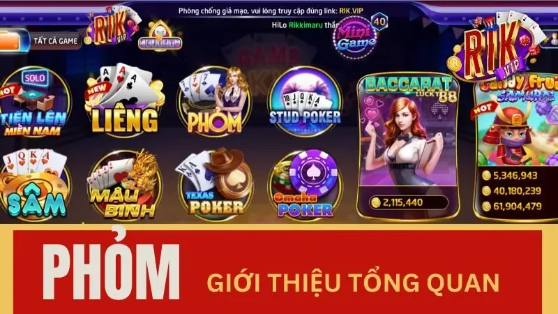 Giới thiệu chung về game phỏm online Giới thiệu chung về game phỏm online